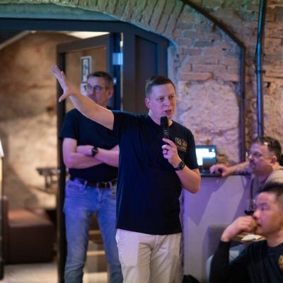 Parick Gladen Praesentation Event