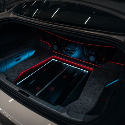 BMW M3 Mosconi Verstaerker